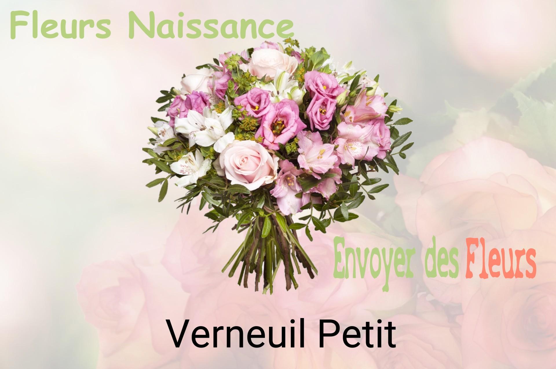 Bouquet de fleurs de naissance livré à Verneuil-Petit
