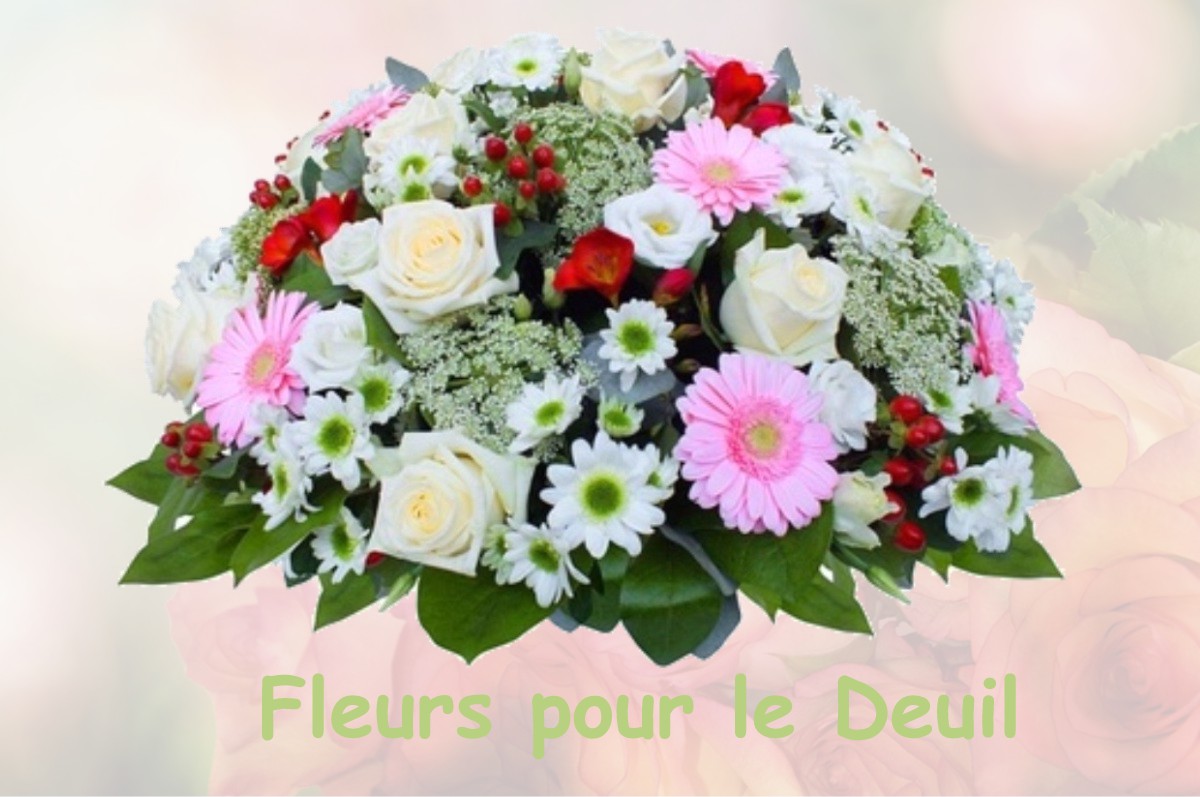 fleurs deuil VERNEUIL-PETIT
